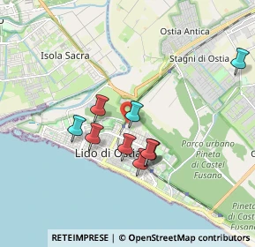 Mappa Via Capo Tindari, 00122 Lido di Ostia RM, Italia (1.84727)