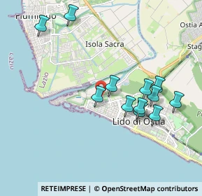 Mappa Via della Martinica, 00121 Lido di Ostia RM, Italia (1.975)