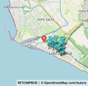 Mappa Via della Martinica, 00121 Roma RM, Italia (1.36182)