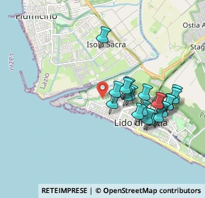 Mappa Via della Martinica, 00121 Lido di Ostia RM, Italia (1.808)