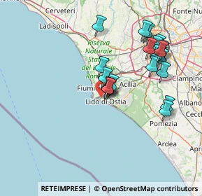 Mappa Via della Martinica, 00121 Roma RM, Italia (15.3345)