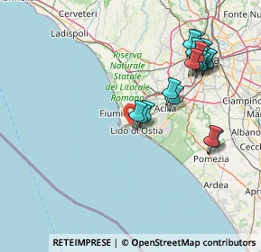 Mappa Via della Martinica, 00121 Roma RM, Italia (17.3675)