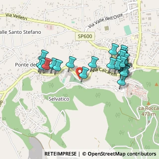 Mappa Via del Convento, 00031 Artena RM, Italia (0.51538)