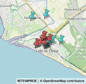 Mappa Via Carlo Marenco di Moriondo, 00121 Lido di Ostia RM, Italia (0.83667)