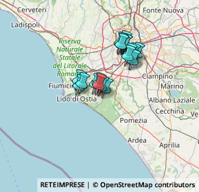 Mappa 00124 Ostia Antica RM, Italia (10.2035)