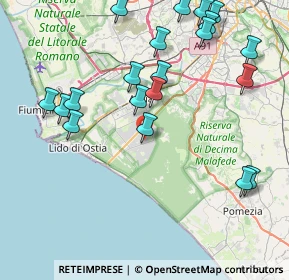 Mappa Via Ernesto Boezi, 00124 Roma RM, Italia (10.0285)