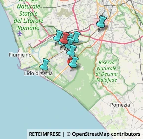 Mappa Via Ernesto Boezi, 00124 Roma RM, Italia (5.65545)