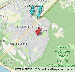 Mappa Via Ernesto Boezi, 00124 Roma RM, Italia (3.43231)