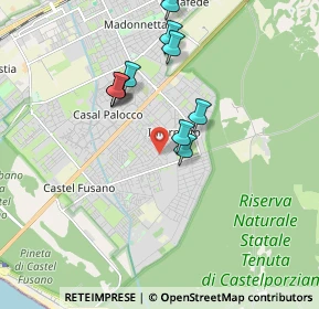 Mappa Via Ernesto Boezi, 00124 Roma RM, Italia (1.93636)