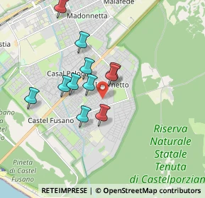 Mappa Via Ernesto Boezi, 00124 Roma RM, Italia (1.57273)