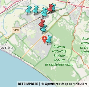 Mappa Via Ernesto Boezi, 00124 Roma RM, Italia (4.34636)