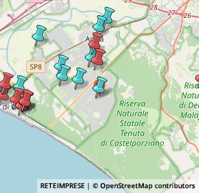 Mappa Via Ernesto Boezi, 00124 Roma RM, Italia (5.4395)