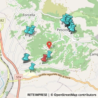 Mappa SP95, 03030 Pescosolido FR, Italia (1.23462)