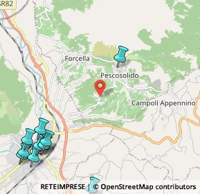 Mappa SP95, 03030 Pescosolido FR, Italia (3.53182)