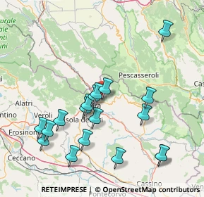 Mappa SP95, 03030 Pescosolido FR, Italia (17.21)