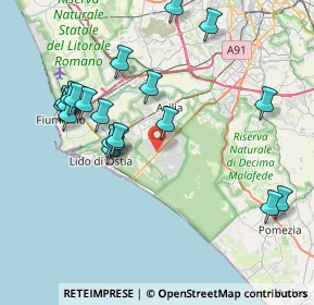 Mappa Largo Biante, 00124 Roma RM, Italia (8.91)