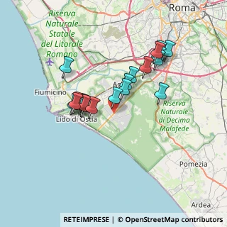 Mappa Km 23, 00124 Roma RM, Italia (6.53105)