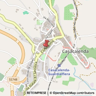 Mappa Corso Roma,  58, 86043 Casacalenda, Campobasso (Molise)