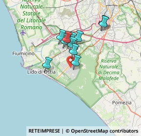 Mappa Via Giuseppe Lucietto, 00124 Roma RM, Italia (5.59091)
