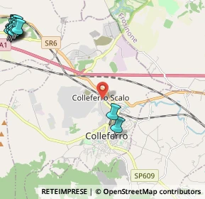 Mappa Piazza della Stazione, 00034 Colleferro RM, Italia (3.95857)