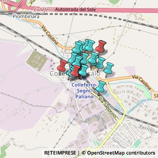 Mappa Piazza della Stazione, 00034 Colleferro RM, Italia (0.21111)