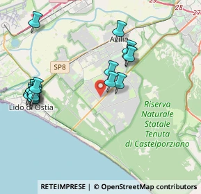 Mappa Via Atenione, 00124 Roma RM, Italia (4.65)