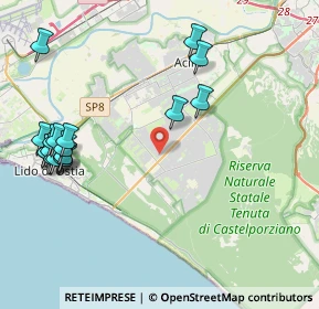 Mappa Via Atenione, 00124 Roma RM, Italia (5.26722)