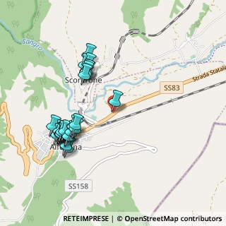 Mappa Ss83 km 76+938, 67030 Alfedena AQ, Italia (1.0844)