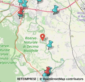 Mappa 00134 Colle del Pino RM, Italia (7.1605)