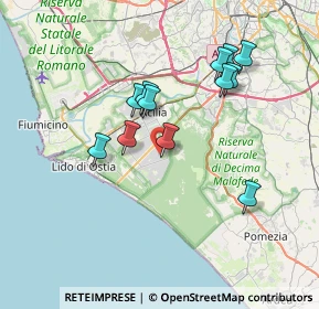 Mappa Via Gaetano Luporini, 00124 Roma RM, Italia (6.94)