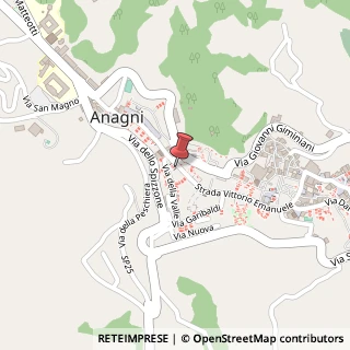 Mappa Piazza Perfetti, 6, 03012 Anagni, Frosinone (Lazio)