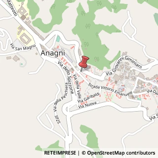 Mappa Largo Raffaele Zegretti, 03012 Anagni FR, Italia, 03012 Anagni, Frosinone (Lazio)