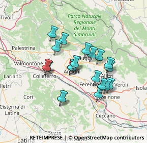 Mappa Piazza Papa Innocenzo III, 03012 Anagni FR, Italia (12.02)