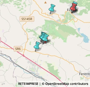 Mappa Piazza Papa Innocenzo III, 03012 Anagni FR, Italia (3.68636)