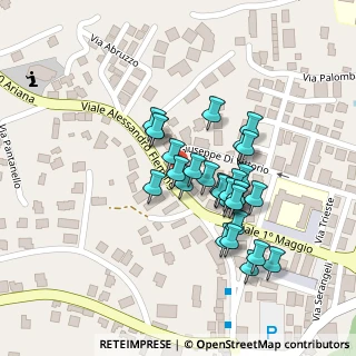 Mappa Via Alessandro Fleming, 00031 Artena RM, Italia (0.0931)
