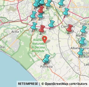 Mappa Via Presenzano, 00134 Colle del Pino RM, Italia (10.7575)