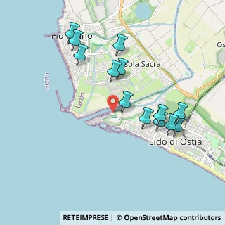 Mappa Via dell'Idroscalo, 00100 Lido di Ostia RM, Italia (2.06615)