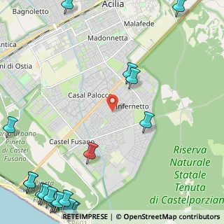 Mappa Via Pietro Castrucci, 00124 Roma RM, Italia (4.0985)