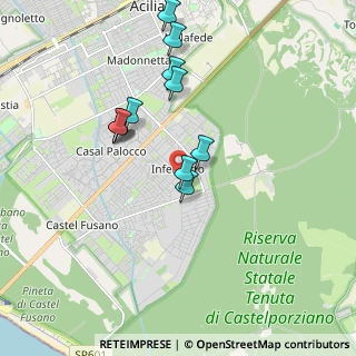 Mappa Via Francesco Cilea, 00124 Roma RM, Italia (1.80818)