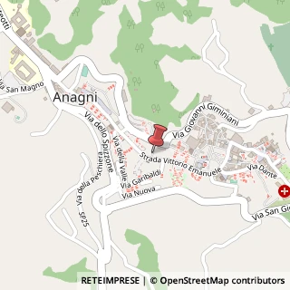 Mappa Via Enrico Vigna, 5, 03012 Ferentino, Frosinone (Lazio)