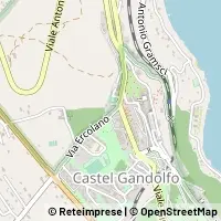 Mapa Castel Gandolfo