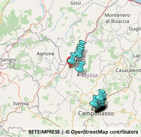 Mappa SP15, 86026 Salcito CB, Italia (18.682)
