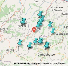 Mappa SP15, 86026 Salcito CB, Italia (14.2915)