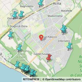 Mappa Via Acusilao, 00124 Roma RM, Italia (3.67)