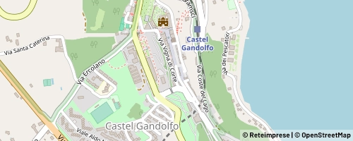 Mappa Castel Gandolfo