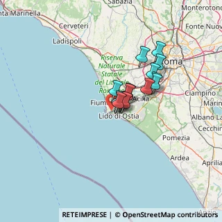 Mappa Via Costalunga, 00054 Fiumicino RM, Italia (9.03133)
