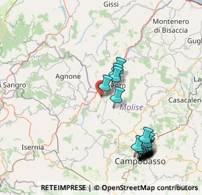 Mappa Via Colledonici, 86026 Salcito CB, Italia (19.072)