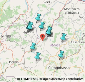 Mappa Via Colledonici, 86026 Salcito CB, Italia (11.42357)