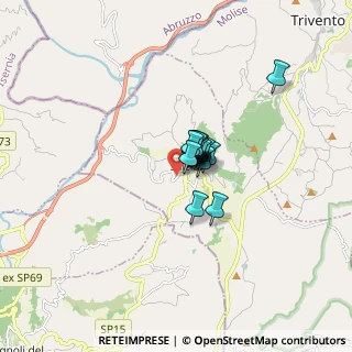 Mappa Via Colledonici, 86026 Salcito CB, Italia (0.72941)