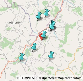 Mappa Via Colledonici, 86026 Salcito CB, Italia (6.62182)